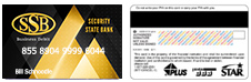 SSB BUSINESS DEBIT CARD- $12.00 Annual Fee